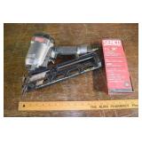 Senco FinishPro 41XP pneumatic nail gun with nails
