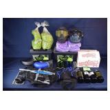 Paintball gun and supplies; as is