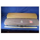 2 Gun Guard plastic 2-gun cases, 51x12x5"h; as is
