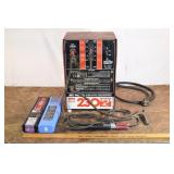 Wards Power Kraft 230 amp AC welder with leads and