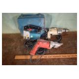 3 Power Tools: Milwaukee 18ga shear, Makita jigsaw