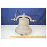 J. Regester & Sons Baltimore cast bronze bell, 17x