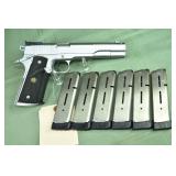 Caspian Arms Custom 1911 model stainless semi-auto
