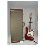 1996 Fender Stratocaster electric guitar with hard