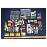 Large collection of muzzle loading firearm supplie
