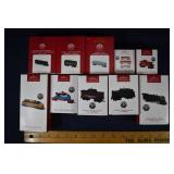 10 Hallmark Keepsake train ornaments 20221-2023; a