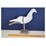 Ca. 1968 Bobby Richardson pigeon decoy on stand si