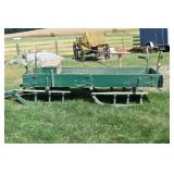 Antique horse drawn wagon sleigh, battery operated