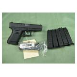 Glock 23 semi-auto pistol, s#DRY341, cal .40 S&W,