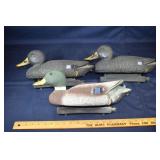 3 Flambeau plastic decoys; as is