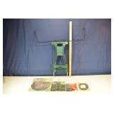 Caldwell Ultimate target stand & collection of pap