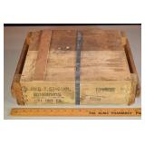 1040 rds Norinco cal 7.62x51mm, unopened wooden cr
