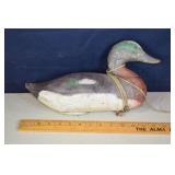 Ca. 1930 Paul Gibson widgeon drake decoy; as is