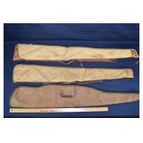 3 soft gun cases: 49" Kolpin rifle, 2 other canvas