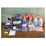 Epoxy resin casting system: 4 gal chamber & pump