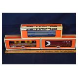 3 Lionel O Scale cars: #6-16075, #6-22679, #6-1508