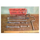 Craftsman and other SAE 1/4", 3/8", 1/2" ratchet t