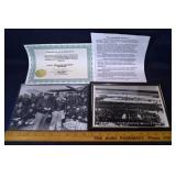 Autographed photo of "The Doolittle Raiders"