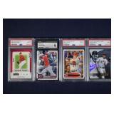 4 graded Angels MLB cards: (2) Shohei Ohtani, (2)