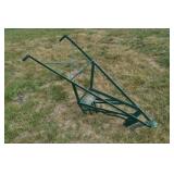 Old steel horse drawn cultivator; as is