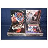 44 LP records incl. Black Sabbath, Judas Priest
