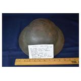 WWI US M1917 helmet stamped 9A on underside