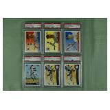 Lot of (6) PSA 10 graded Mickey Mantle MLB cards f