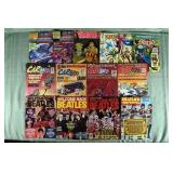 Lot of 14 Bronze age comics & Magazines: Dracula,