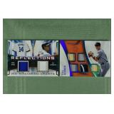 Lot of 2 MLB Multi-patch relic cards: Immaculate R