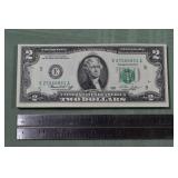 50 numerically sequential 1976 $2 US Federal Reser