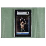 2019 Topps Chrome Conor McGregor graded SGC 10; as