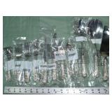 11 pcs Lenox Kirk Stieff Repousse sterling silver: