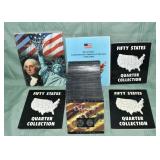 Collection of 400 US State quarters in original sl