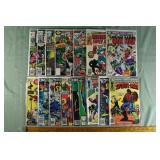 Lot of 17 Bronze age Marvel comics: Spider-Man, Fa