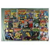 Lot of 19 Silver age DC comics: Superman, Batman,
