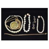 Collection of costume jewelry