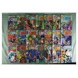 Lot of 21 Bronze age Marvel comics: Conan the Barb