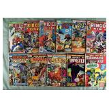 Lot of 11 Bronze age Marvel comics: Rawhide Kid