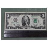 25 sequential 1976 $2 US Federal Reserve Notes