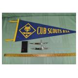 Lot of Boy Scouts of America collectibles: Cub sco