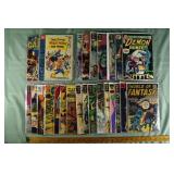 Lot of 25 Golden-Bronze age comics: 2 Golden age,