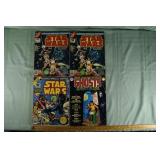 Lot of 4 Bronze age comics: DC, Marvel,  Oversized