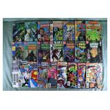 Lot of 22 Bronze age DC comics: Swamp Thing, Super