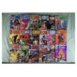 Lot of 18 Bronze age Marvel comics: Conan the Barb