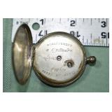 19th Century French cylinder escapement pocket wat