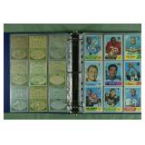 Partial set of (158) 1968 Topps NFL cards; as is