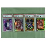 Lot of 4 PSA graded NBA cards from 2019-2021: Whit
