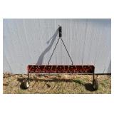 40' pull behind lawn thatcher; as is