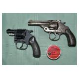 2 pistols: Iver Johnson's Arms & Cycle Works tip u