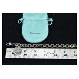 Tiffany & Co. sterling silver charm bracelet, 34.4
